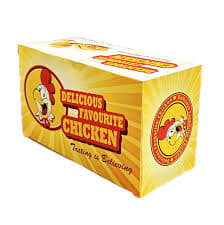 CHICKEN BOX TAKEAWAY LARGE BOXES (FC3) X 200